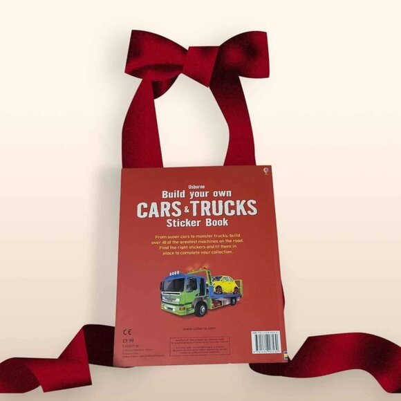 Usborne Big Book of Cars and Trucks Stickers NEW - Picture 2 of 10